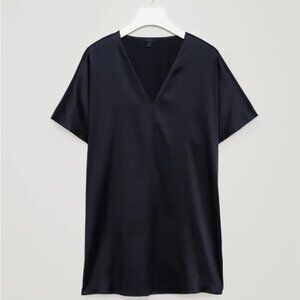 COS 100% silk tunic